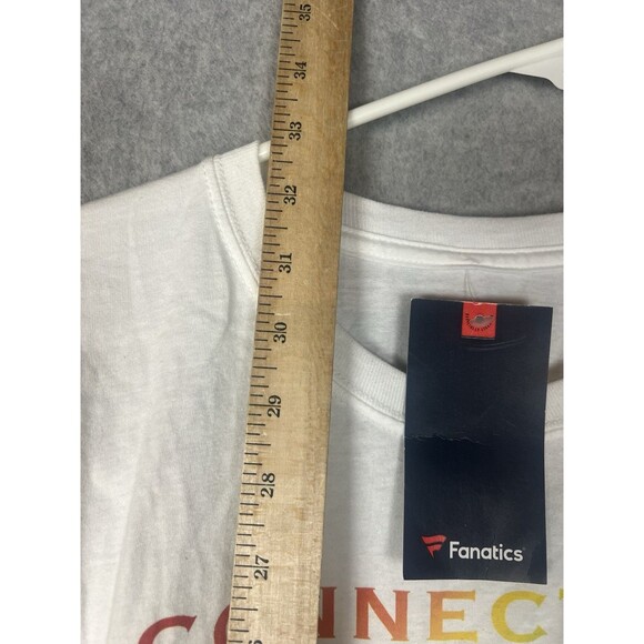 Unisex White Connecticut Sun Team Pride Wordmark T-Shirt Adult XXL NWT - Picture 4 of 7